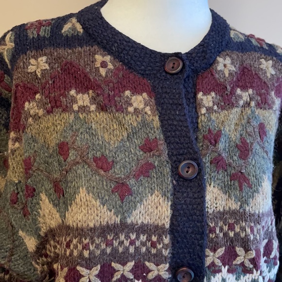 Vintage GAM Wool Sweater Large - Picture 5 of 13